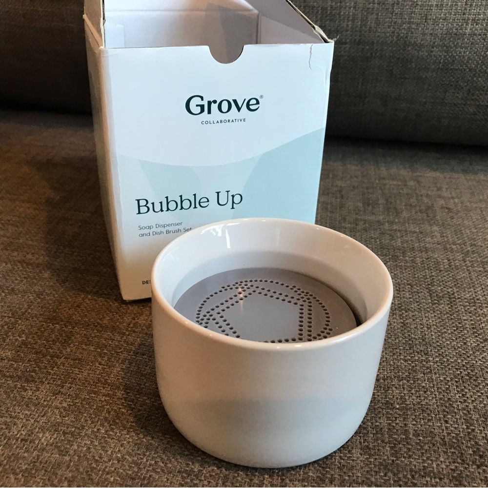 Grove Bubble Up Soap Dish - No Brush
